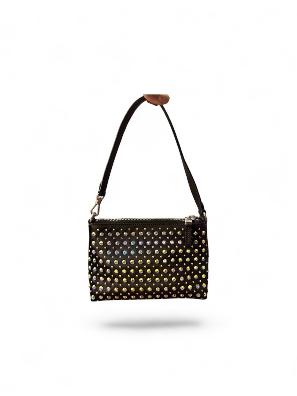 kate spade New York lulu Crystal embellished seat west pochette - Picture 2 of 4